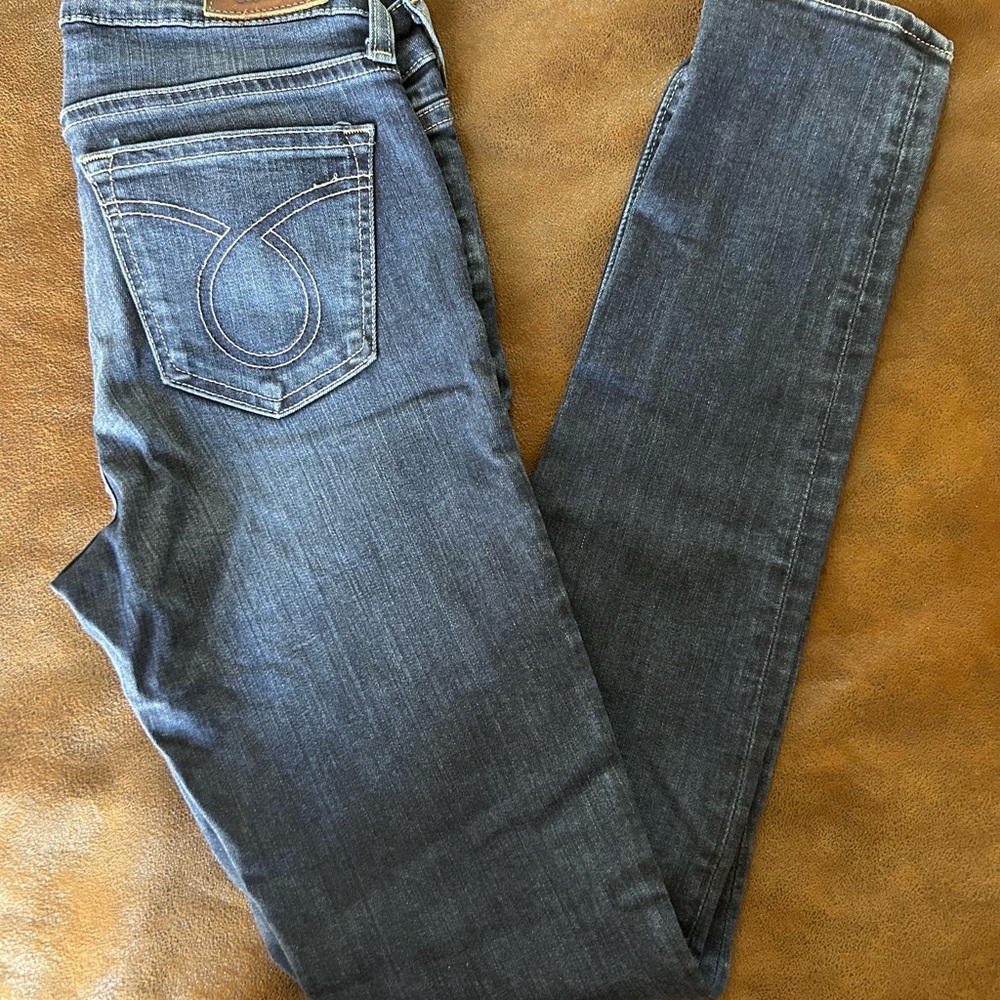 Big Star Maddie Dark Blue Skinny Jeans